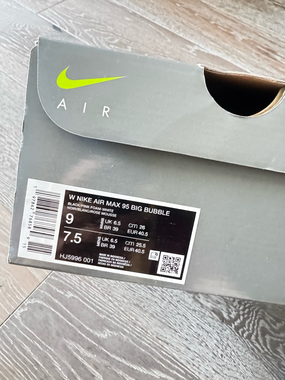 Nike Air Max 95 Big Bubble Sneakers - Picture 10 of 11